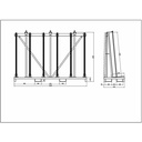 Single Side Transport Rack SSTR-2440