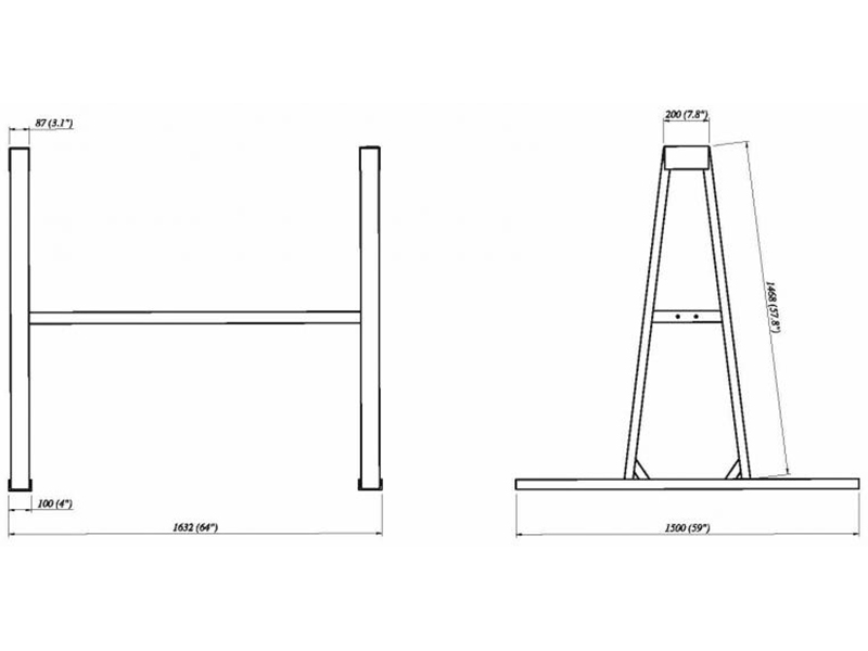 Storage A-Frame (Heavy Duty) SAF02HD