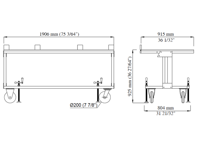 Table Dolly TD01