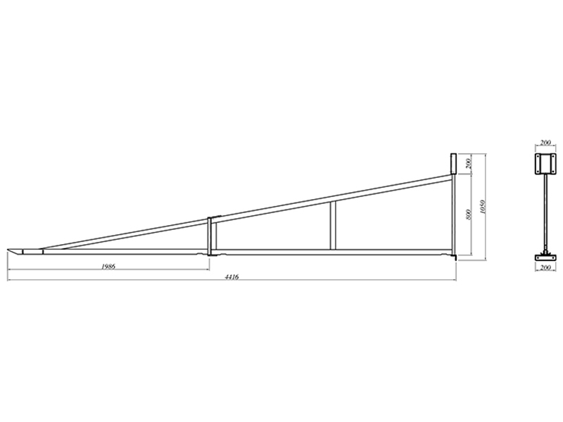 Overhead Swing Arm OSA4400