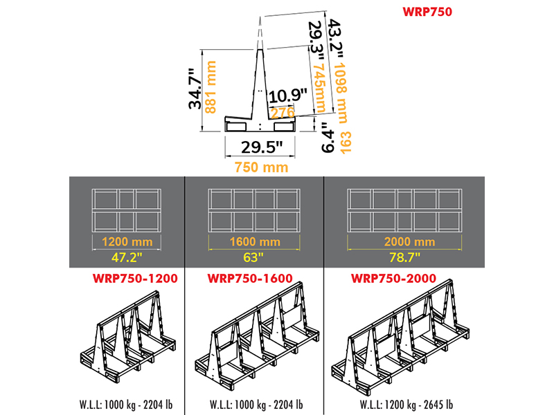 Wolf Rack Pocket WRP750
