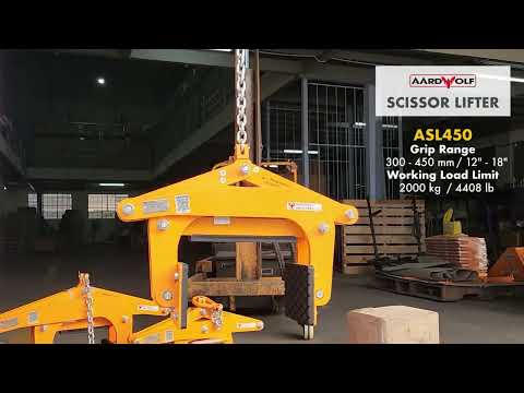 Scissor Clamp Lifters product demonstration video thumbnail - Watch tutorial on YouTube