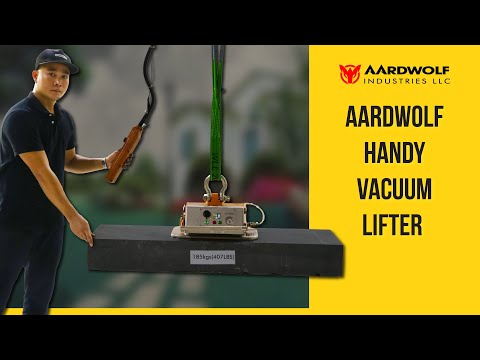 Aardwolf Handy Vacuum Lifter ABHVL-500 product demonstration video thumbnail - Watch tutorial on YouTube