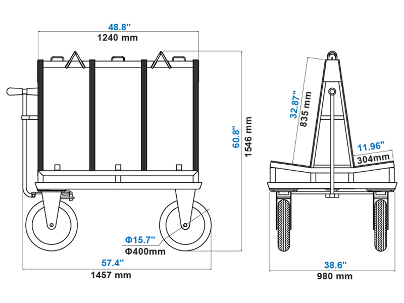 Demountable Frame DFF400