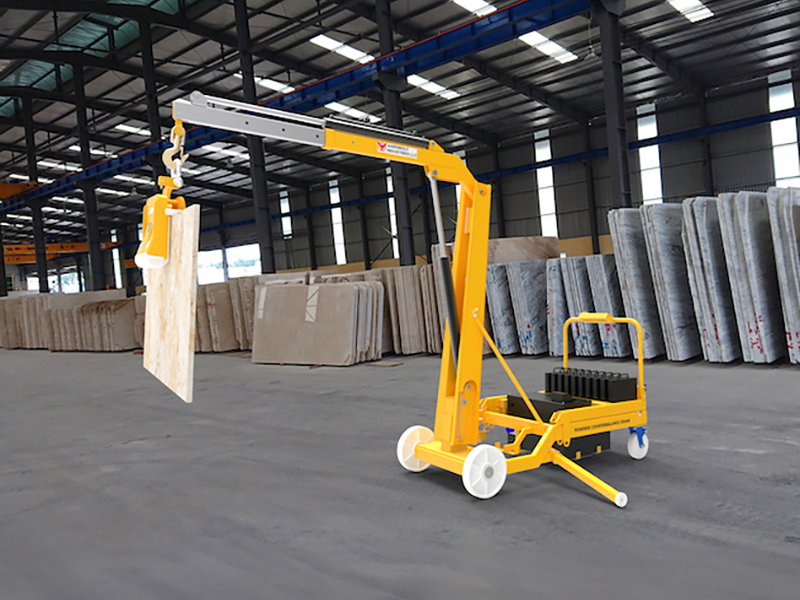 Powered Counterbalance Crane With Lateral Movement APCCL
