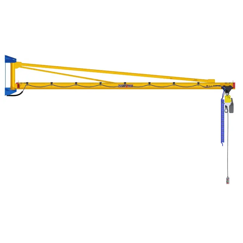 Over Braced Jib Crane - Wall Mounted [AJCOWM]