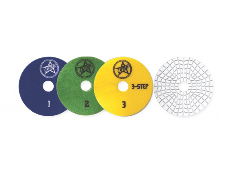 Disco Tools - Captain 3 Step Economy Polishing Pads (Set)