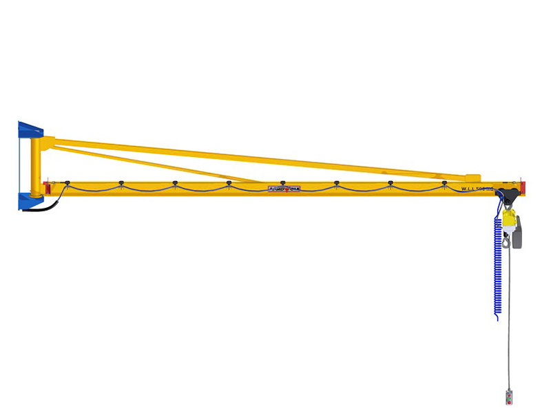 Over Braced Jib Crane - Wall Mounted AJCOWM