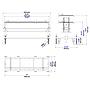 Adjustable Height Work Table AHWT600